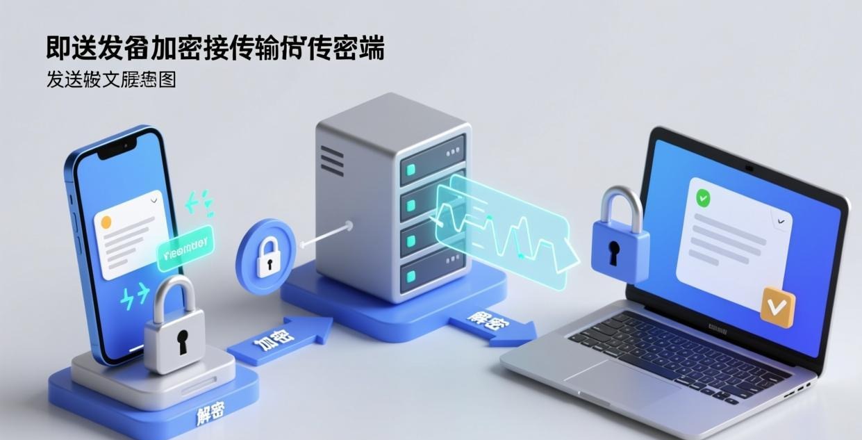 蝙蝠聊天加密机制示意图